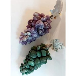 Stone grape clusters